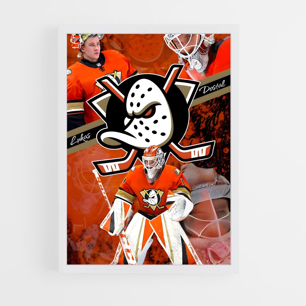 Poster Anaheim Flyers – affiche Hockey sur glace (vue 3)
